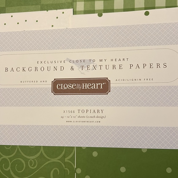 Topiary scrapbook paper - Picture 2 of 13